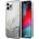 GUESS Калъф Guess Liquid Glitter Vintage Script за Apple iPhone 12 Pro Max, Silver (GUE001145)