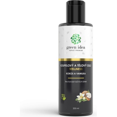 Green idea koupelový olej kokos 200 ml