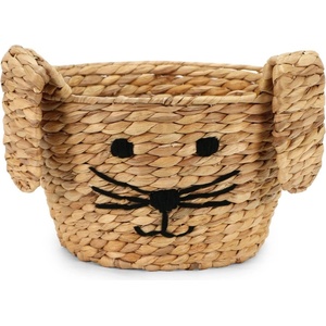 Compactor Детска кошница за играчки от воден зюмбюл естествена ø 35x26 cm Rabbit - Compactor (RAN11867)