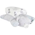 Cangaroo Бебешко одеяло с възглавница Cangaroo - Sleepy Bear, 90 х 75 cm, сиво (111961) - ozone