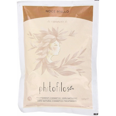 Phitofilos Zmes na farbenie vlasov z orechovej škrupiny 100 g