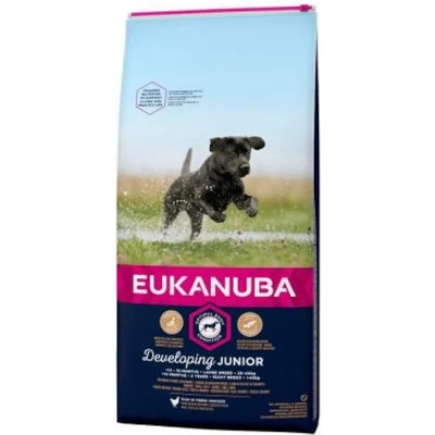 EUKANUBA Puppy Large - за растящи кучета от едри породи между 12 и 24 месеца - 3kg