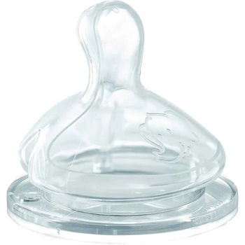 Bebeconfort Силиконов биберон Bebe Confort - Emotion, 6-24 м, 2 броя (3102204000)