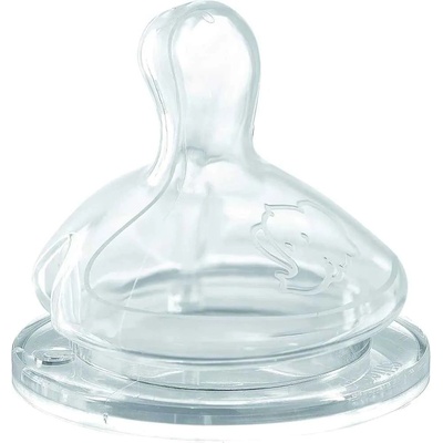 Bebeconfort Силиконов биберон Bebe Confort - Emotion, 6-24 м, 2 броя (3102204000)