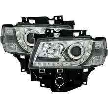 VW T4 8/96-8/03,nová tvář - přední světla Chrom s led svícení