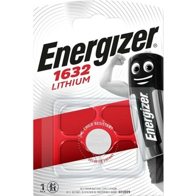 Energizer Батерия литиева Energizer, CR1632, 3V, 1бр (ENERG-BL-CR1632)
