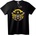 NOONEBRAND Тениска "Шериф Skull" - L, Black
