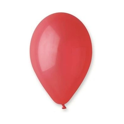 . Balón, 30 cm, červený