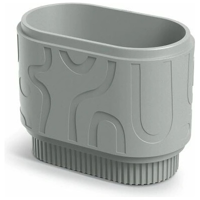 Prosperplast Kvetináč FOLKA ROUND CASE 60 cm betónová šedá
