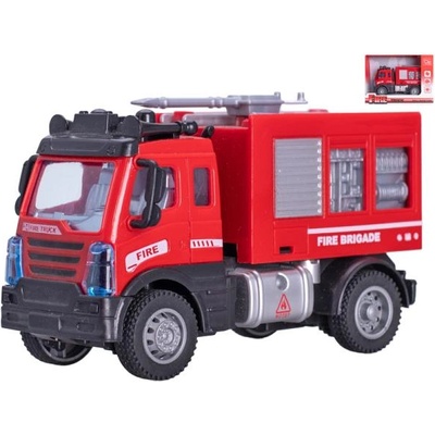 Mikro Пожарна кола 12см с обратно движение с водно оръдие