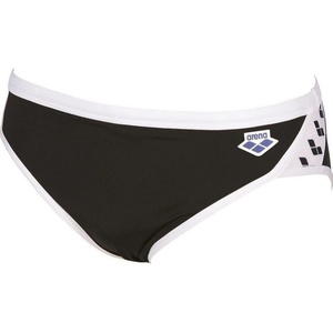 arena icons swim brief solid black/white s - uk32