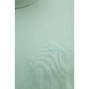 HUGO BOSS пуловер мъжки от памук Upacas-L (50556344) - answear - 150,58 лв