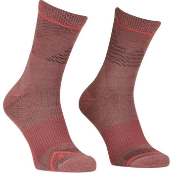 Ortovox Alpine Pro W's Compression Mid Socks dámske ponožky wild rose
