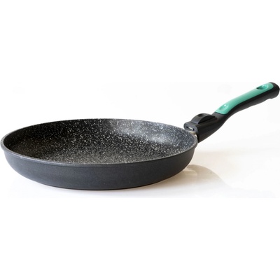 Baf gigant new line Granit zelená ručka s poklicí Indukce 28 cm