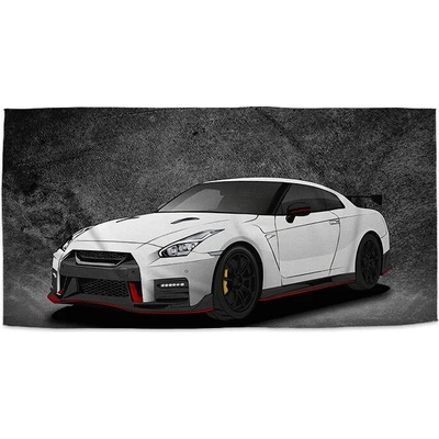 Sablio Uterák Nissan GTR 35 Sivý 30 x 50 cm