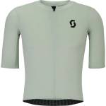 Scott Мъжка фланелка с къс ръкав за колоездене Scott Jersey Ultd S/S Cycling jersey - Spray Grey - размер XL (056-4077-0214)