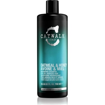 TIGI Catwalk Oatmeal & Honey подхранващ шампоан за суха и чувствителна коса 750ml