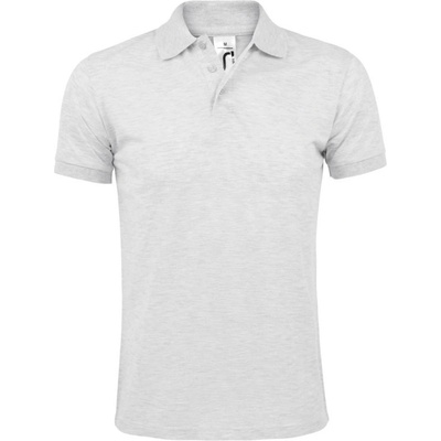 Sol´s Collection polokošile Prime Men krátký rukáv pánská Cot-25057160001 ash