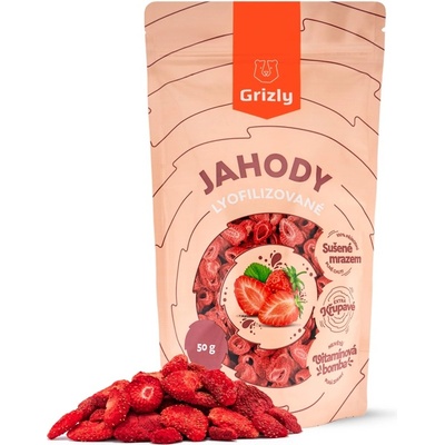 Grizly Jahody lyofilizované 50 g