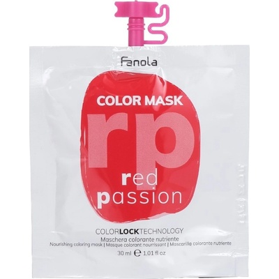 Fanola Color Mask barevné masky Red Passion červená 30 ml