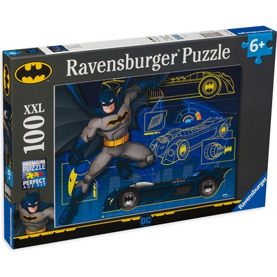 Ravensburger Пъзел Ravensburger от 100 XXL части - Батман (13262)