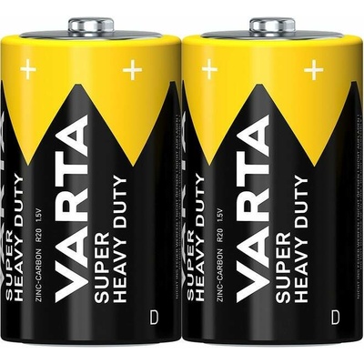 VARTA SUPER Heavy Duty D 2 ks 2020101302