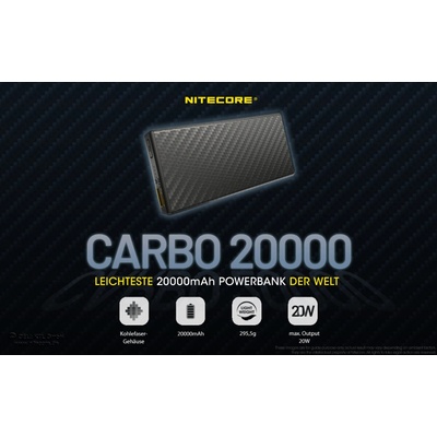 Nitecore Carbo 20000 – Hledejceny.cz
