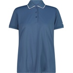 CMP Дамска поло тениска CMP Women's Polo Stretch Piquet Polo shirt - Space - размер 38 (EU) (916-1606-1213)