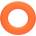 CalExotics Alpha Prolong Large Ring Orange