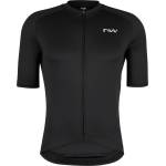 Northwave Мъжка фланелка с къс ръкав за колоездене Northwave Force 2 Jersey Short Sleeve Cycling jersey - Black (056-3146-0113)
