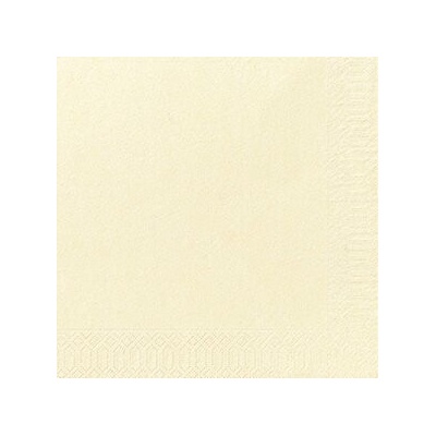 DUNI Servítka 3V 40x40 cm krémová 250 ks