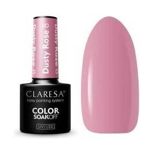 Claresa HYBRID POLISH DUSTY ROSE 8 -5g