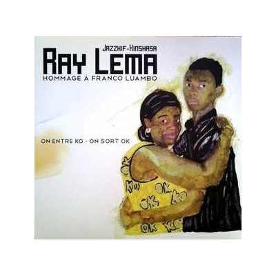 Ray Lema - Hommage A Franco Luambo - On Entre KO - On Sort OK LP