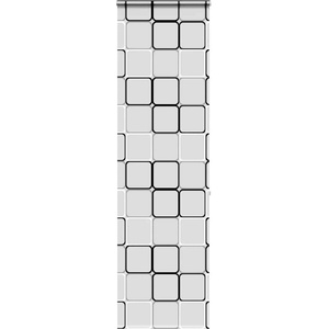vidaXL Ролетна щора за душ с касета 70x240 см Ширина на плата 66 см (4015042)