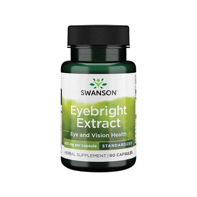 Swanson Eyebright Extract 60 kapslí 400 mg