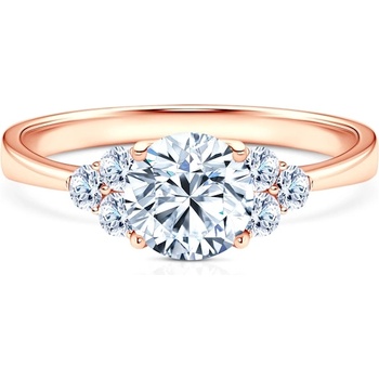 SAVICKI Годежен пръстен Fairytale: розово злато, диаманти