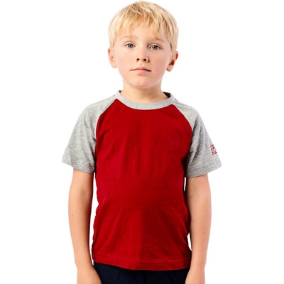 Kappa Logo Cafy Red Granata/Grey