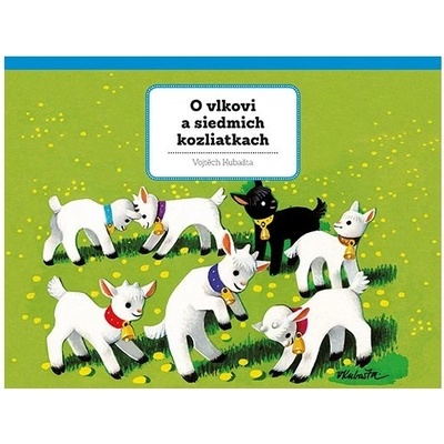 O neposlušných kozliatkach Vojtěch Kubašta ilustrácie