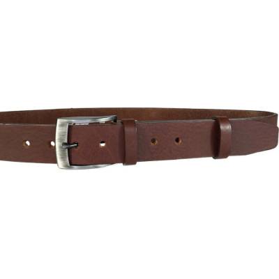 Penny Belts Kožený opasek I3-R43 hnědý