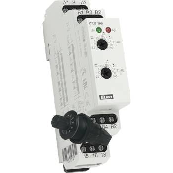 ELKO EP CRM-2HE/UNI Мултифункционално времево реле за асиметричен цикъл с възможност за 2 външни потенциометъра (4206 standard)