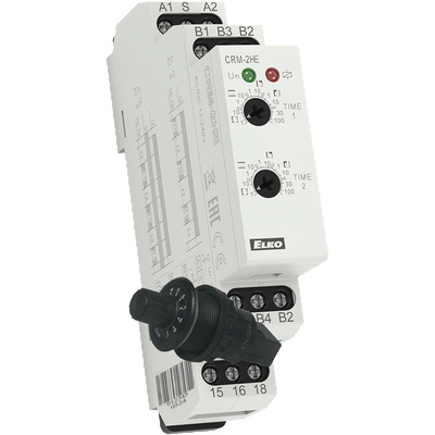 ELKO EP CRM-2HE/UNI Мултифункционално времево реле за асиметричен цикъл с възможност за 2 външни потенциометъра (4206 standard)