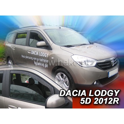 Deflektory Dacia Lodgy 2012-2021 predné