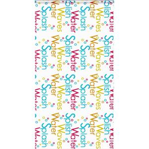 vidaXL Ролетна щора за душ с касета 130x240 см Ширина на плата 126 см (4015037)