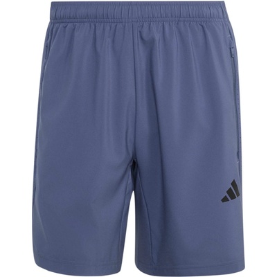 adidas WORKOUT ESSENTIALS BASE WOVEN SHORT Tmavo modrá Čierna