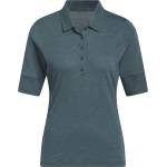 adidas Блуза с яка Adidas Women's Short-Sleeve Performance Polo Shirt - Turquoise