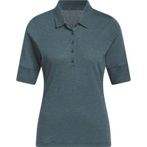 adidas Блуза с яка Adidas Women's Short-Sleeve Performance Polo Shirt - Turquoise