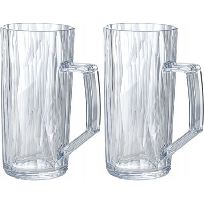 Koziol SUPERGLAS sklenice na pivo 2 × 500 ml