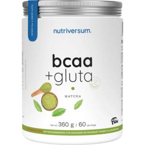 Nutriversum BCAA + Gluta Powder | Flow [360 грама] Матча