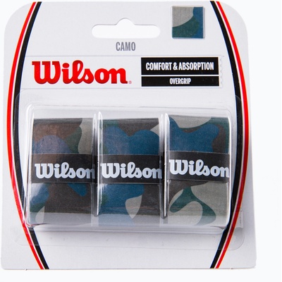 Wilson Уилсън Камуфлажна тенис ръкохватка синя wrz470840+
