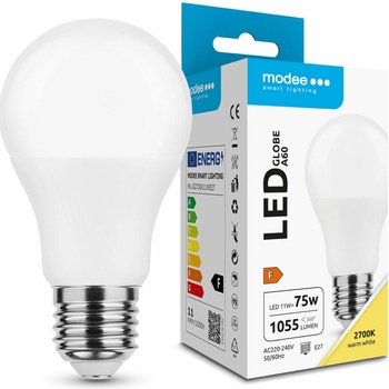 Modee Smart Lighting LED Globe E27 11W teplá biela ML-G2700K11WE27
